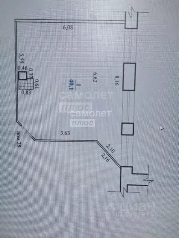 Торговая площадь в Забайкальский край, Чита ул. Богомягкова, 12А (40 ... - Фото 2