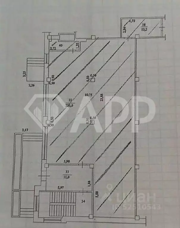 Офис в Татарстан, Казань Чистопольская ул., 19а (237 м) - Фото 1