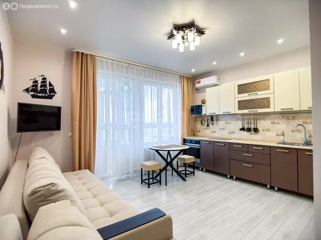 Квартира-студия: Анапа, улица Ивана Голубца, 147 (26 м) - Фото 1