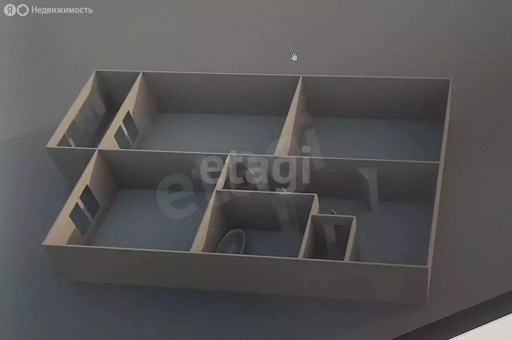 2-комнатная квартира: Южно-Сахалинск, планировочный район Луговое, ... - Фото 1