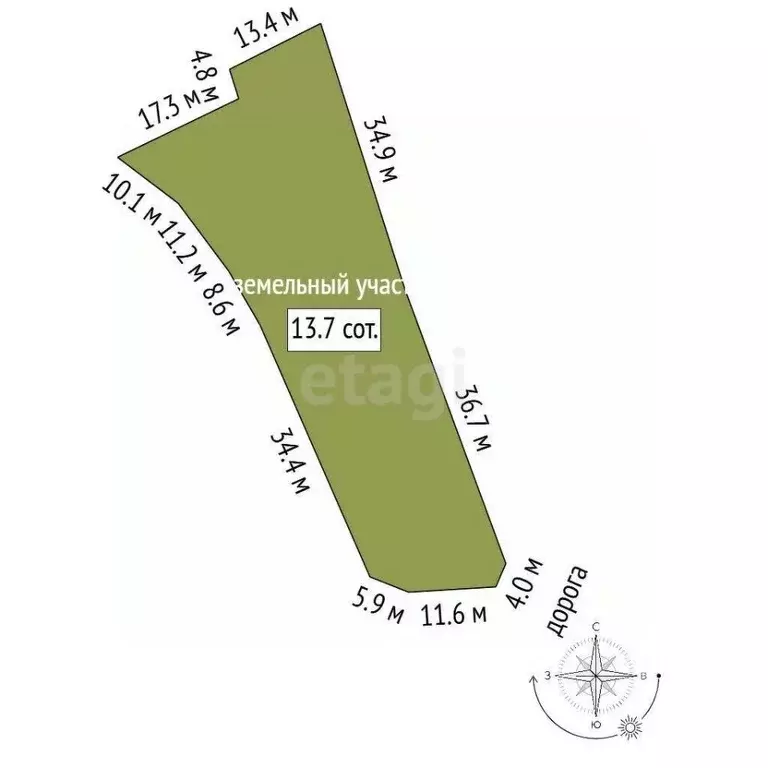 Участок в Ленинградская область, Всеволожский район, д. Юкки ул. ... - Фото 2