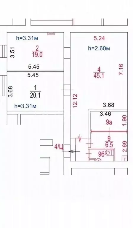 Помещение свободного назначения в Москва Ленинский просп., 43 (100 м) - Фото 2