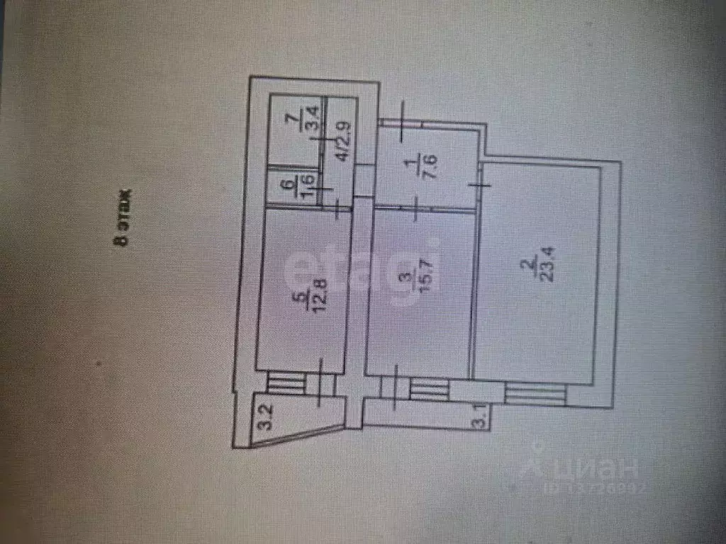 2-к кв. Саратовская область, Саратов ул. Имени В.Г. Клочкова, 16 (67.4 ... - Фото 2