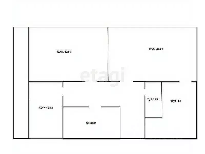 3-к кв. Иркутская область, Ангарск 6А мкр, 9 (69.0 м) - Фото 2