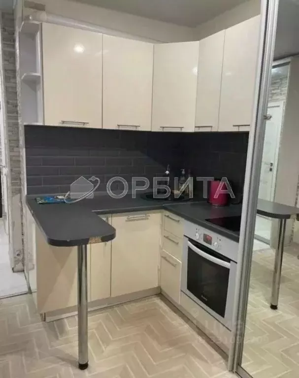 Студия Тюменская область, Тюмень ул. Новоселов, 117 (15.8 м) - Фото 1