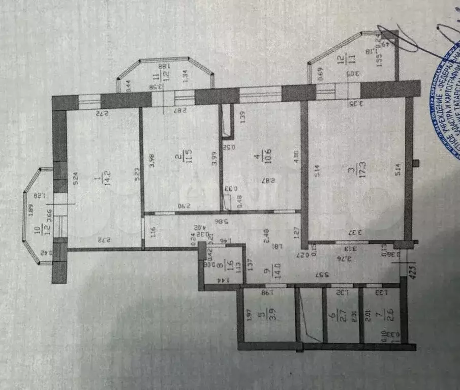 3-к. квартира, 85 м, 6/22 эт. - Фото 0