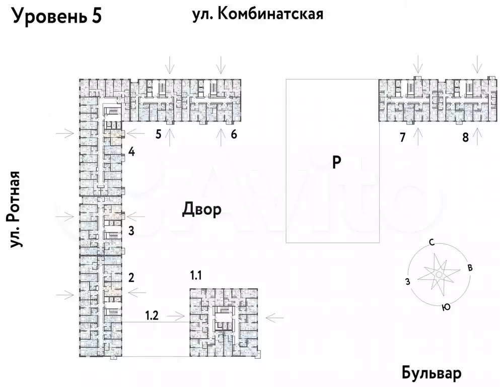Квартира-студия, 24,9 м, 5/21 эт. - Фото 1