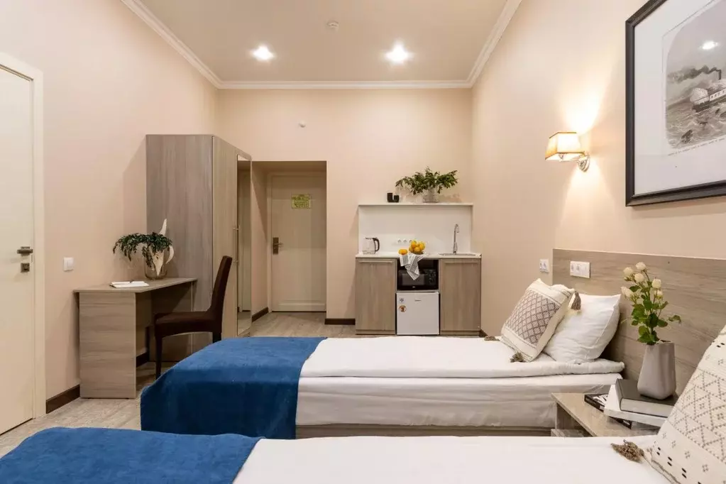 Комната Санкт-Петербург пер. Пирогова, 7 (18.0 м) - Фото 1