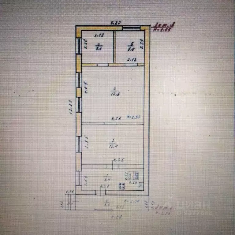 Дом в Волгоградская область, Волгоград ул. Ульянова (46 м) - Фото 2
