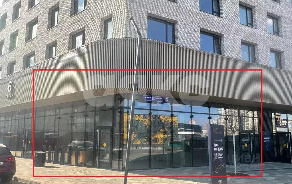 Торговая площадь в Москва ул. Эдуарда Стрельцова, 2к2 (50 м) - Фото 1