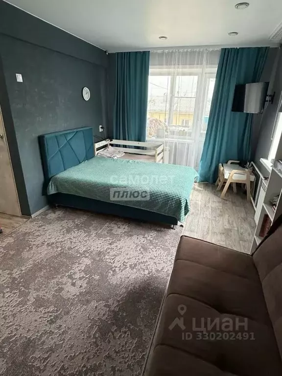 1-к кв. Иркутская область, Иркутск ул. Розы Люксембург, 255 (30.7 м) - Фото 2