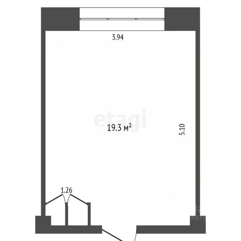 Комната Ярославская область, Ярославль ул. Тургенева, 32 (19.3 м) - Фото 2