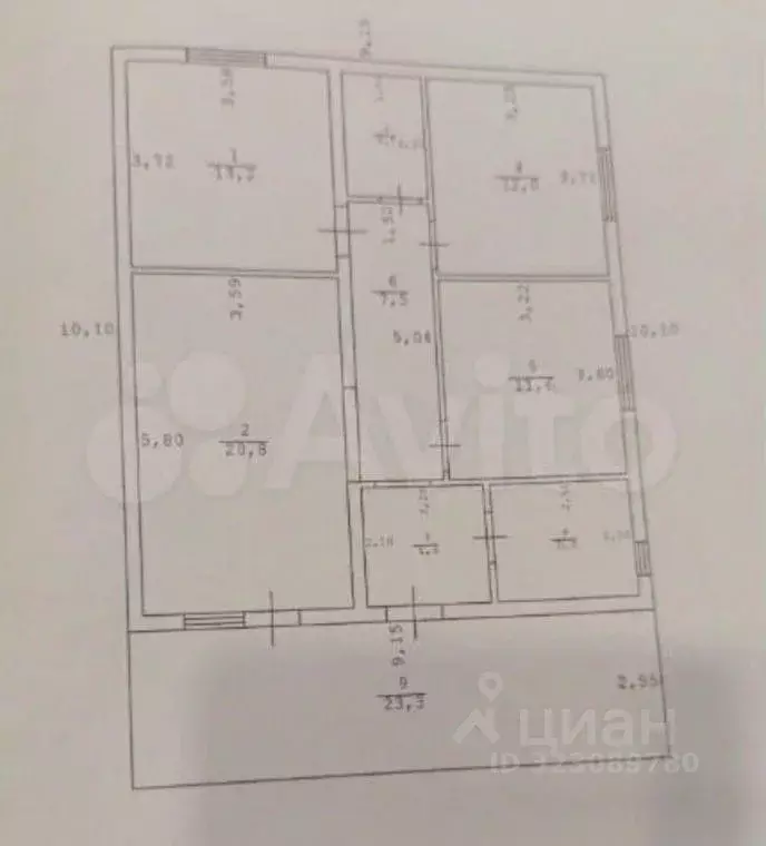 Дом в Крым, Симферопольский район, с. Трудовое ул. Зеленая (110 м) - Фото 2