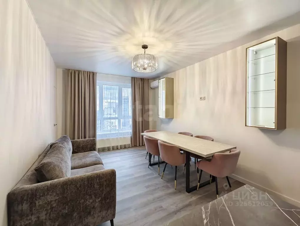 3-к кв. Тюменская область, Тюмень ул. Пожарных и Спасателей, 1 (88.0 ... - Фото 1