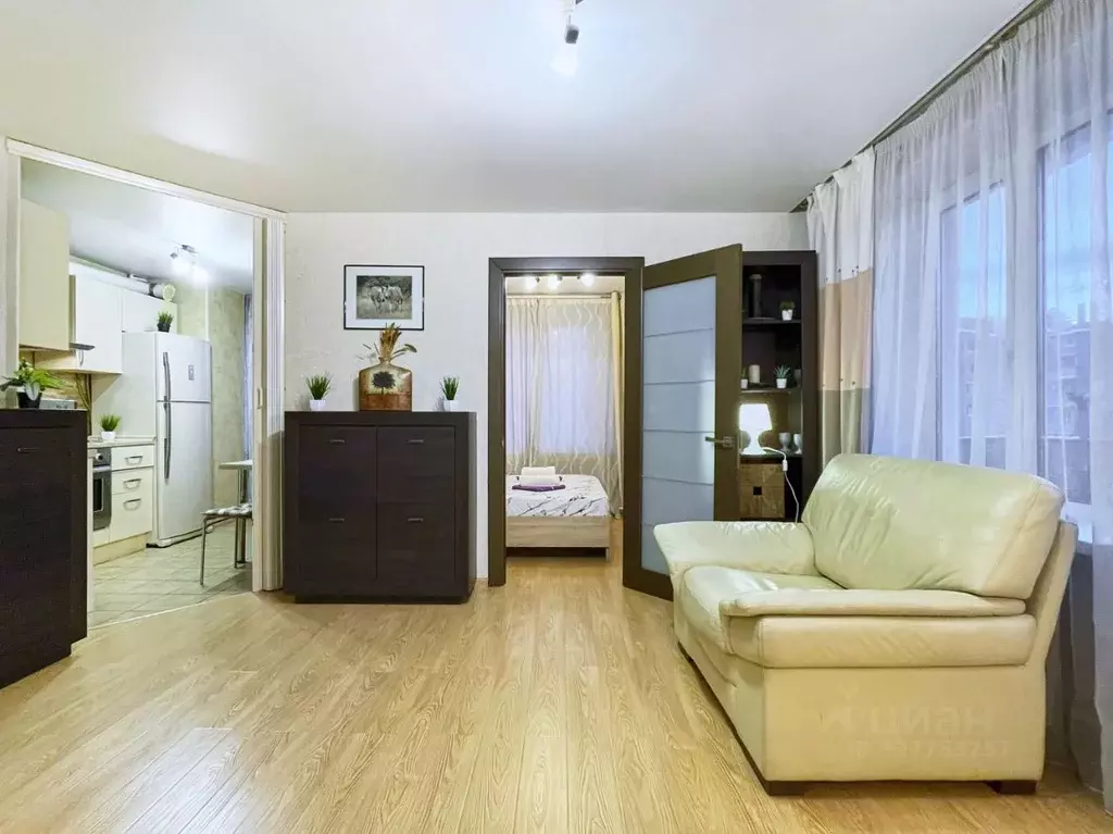 2-к кв. Москва Грузинский пер., 8 (40.0 м) - Фото 1