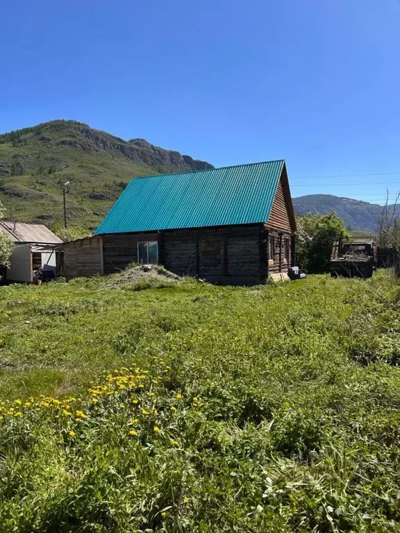 Дом в Алтай, Улаганский район, с. Акташ ул. Мира (90 м) - Фото 1
