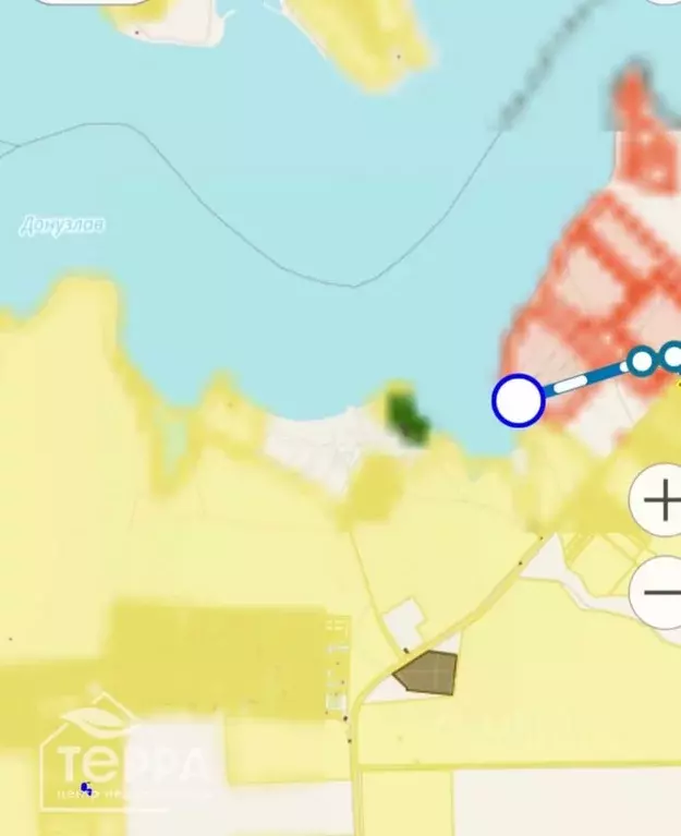 Участок в Крым, Евпатория городской округ, Новоозерное пгт пл. ... - Фото 2