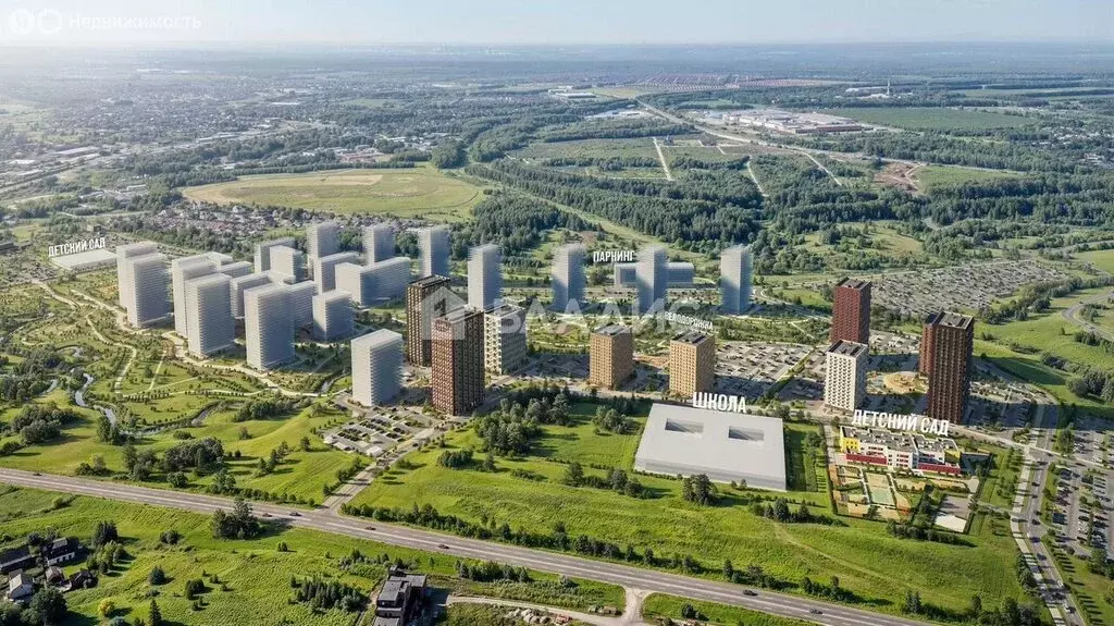 2-комнатная квартира: Утечино, жилой комплекс Савин Парк (49.8 м) - Фото 2