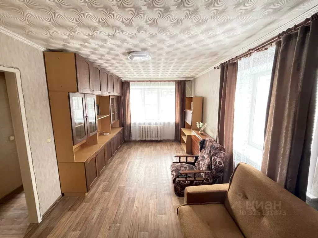 1-к кв. Псковская область, Псков Бастионная ул., 25 (30.1 м) - Фото 1