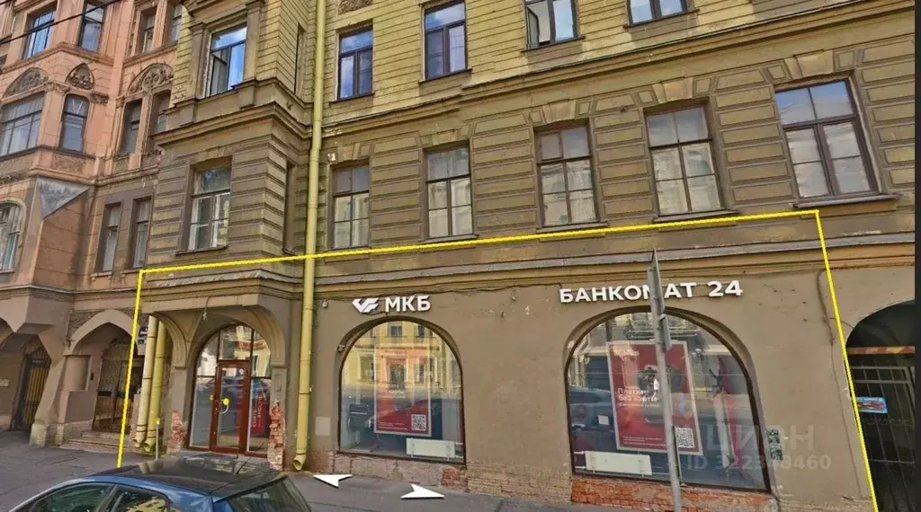 Помещение свободного назначения в Санкт-Петербург 9-я Васильевского ... - Фото 2