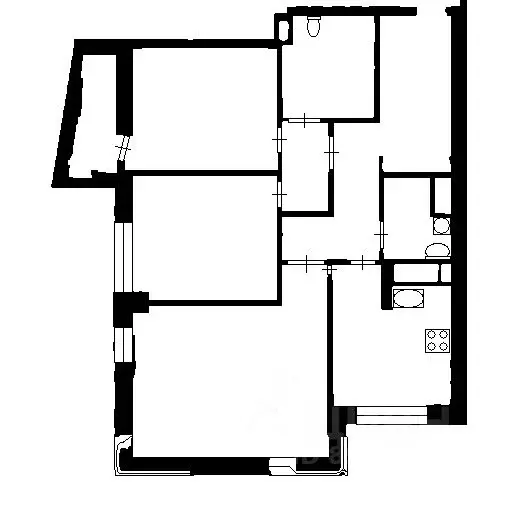 3-к кв. Москва Минская ул., 2 (119.5 м) - Фото 2