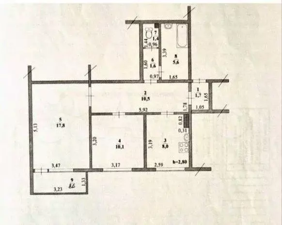 2-к кв. Ханты-Мансийский АО, Ханты-Мансийск Учхоз мкр, ул. Молодежная, ... - Фото 2
