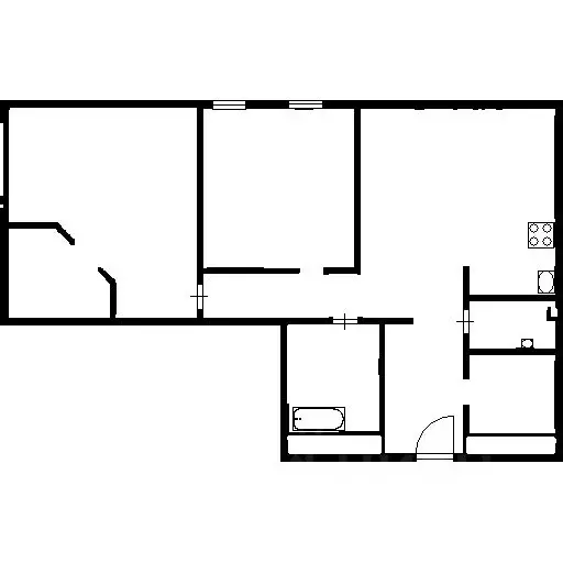 3-к кв. Москва Шмитовский проезд, 39к2 (76.0 м) - Фото 2