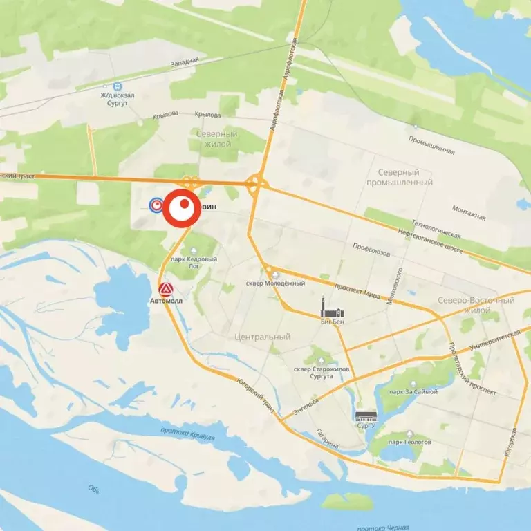 4-к кв. Ханты-Мансийский АО, Сургут 35-й мкр, Квартал Новин жилой ... - Фото 1