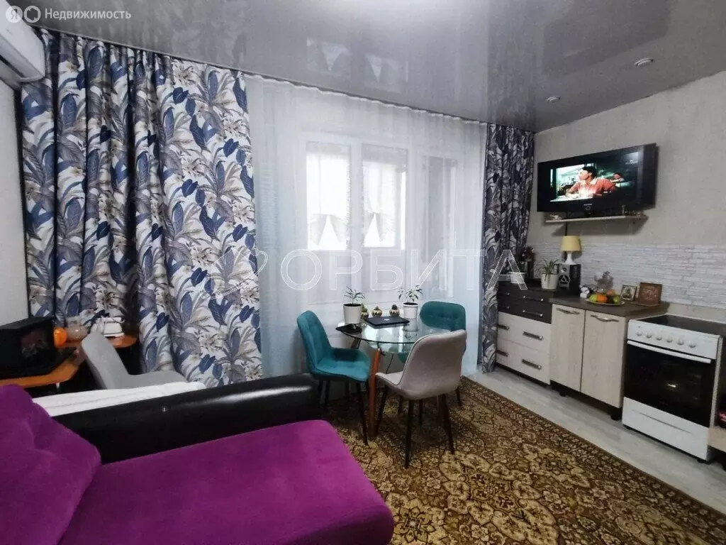 Квартира-студия: Тюмень, улица Фармана Салманова, 4 (30.5 м) - Фото 1