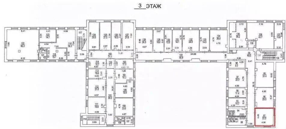 Помещение свободного назначения в Москва Электродный проезд, 16 (22 м) - Фото 2
