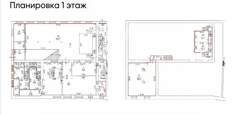 Помещение свободного назначения в Москва Холодильный пер., 3к1с8 (1250 ... - Фото 2