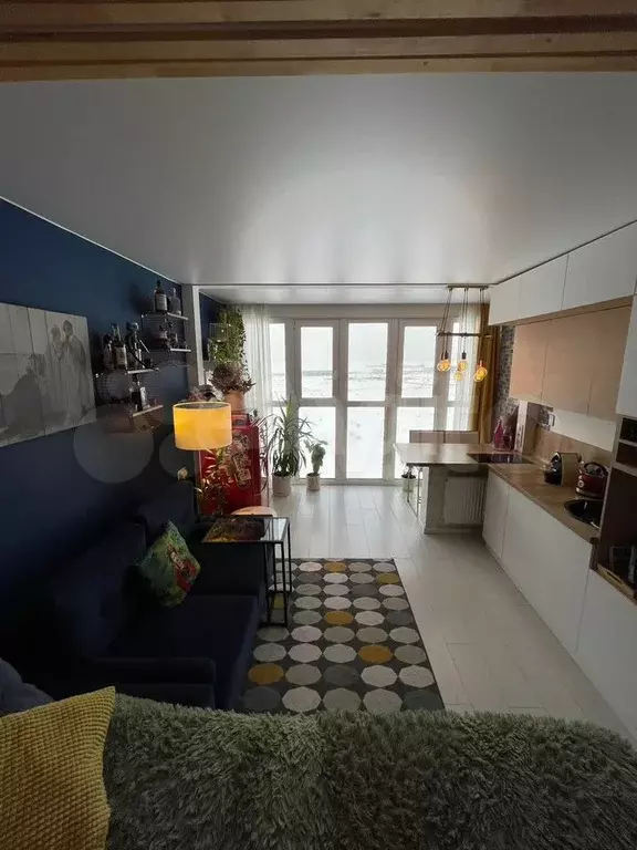 Квартира-студия, 21,7 м, 15/19 эт. - Фото 1