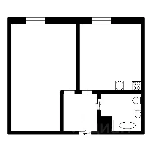 1-к кв. Татарстан, Казань ул. Павлюхина, 87 (41.0 м) - Фото 2