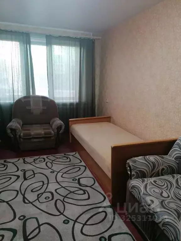 1-к кв. Курганская область, Курган ул. Кирова, 108А (35.0 м) - Фото 2