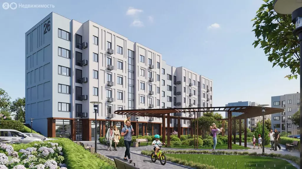 1-комнатная квартира: Белгород, микрорайон Новая жизнь (34.5 м) - Фото 1