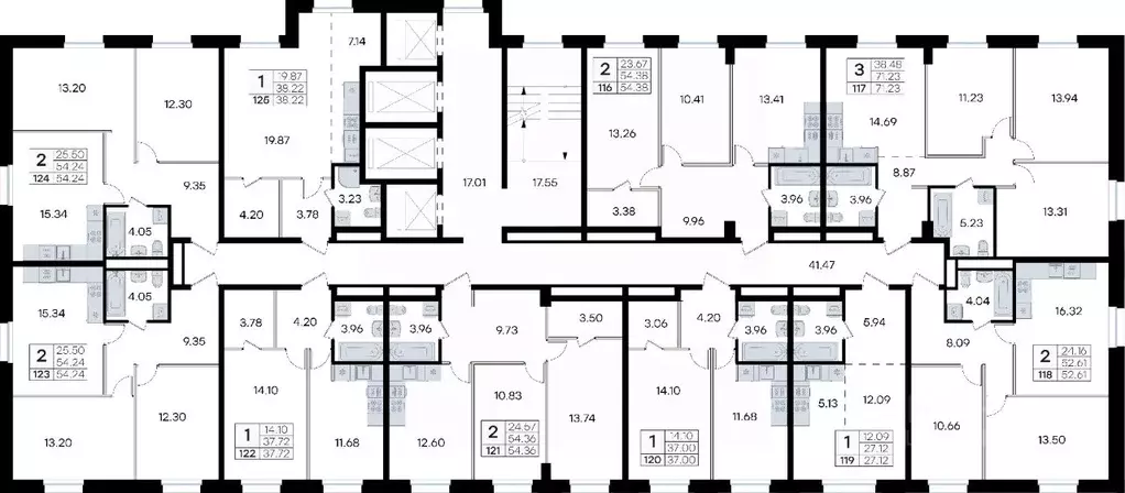 2-к кв. Приморский край, Владивосток ул. Тухачевского, 80 (52.61 м) - Фото 2