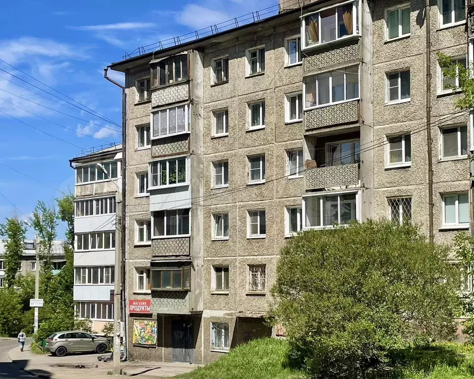 1-к. квартира, 30,4 м, 5/5 эт. - Фото 1