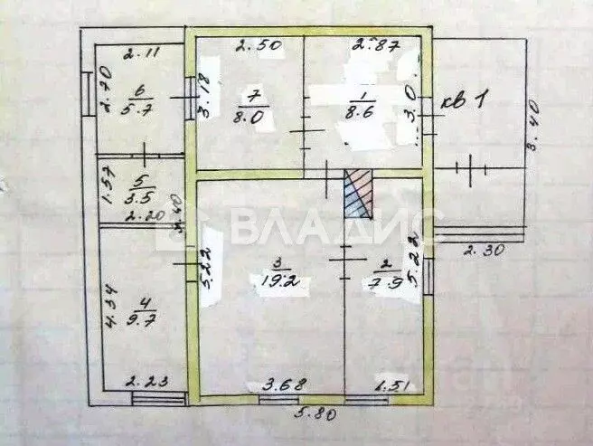 3-к кв. Пензенская область, Городище ул. Белинского, 21 (75.1 м) - Фото 1