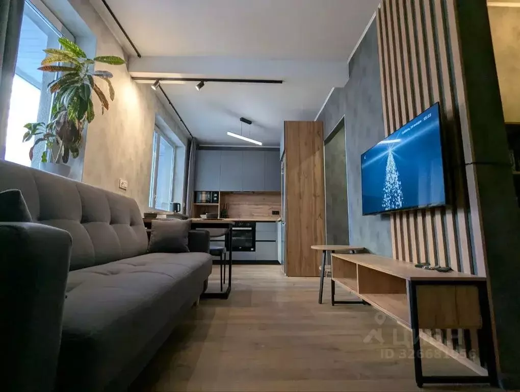 Студия Самарская область, Самара 3-й проезд, 50А (31.0 м) - Фото 1