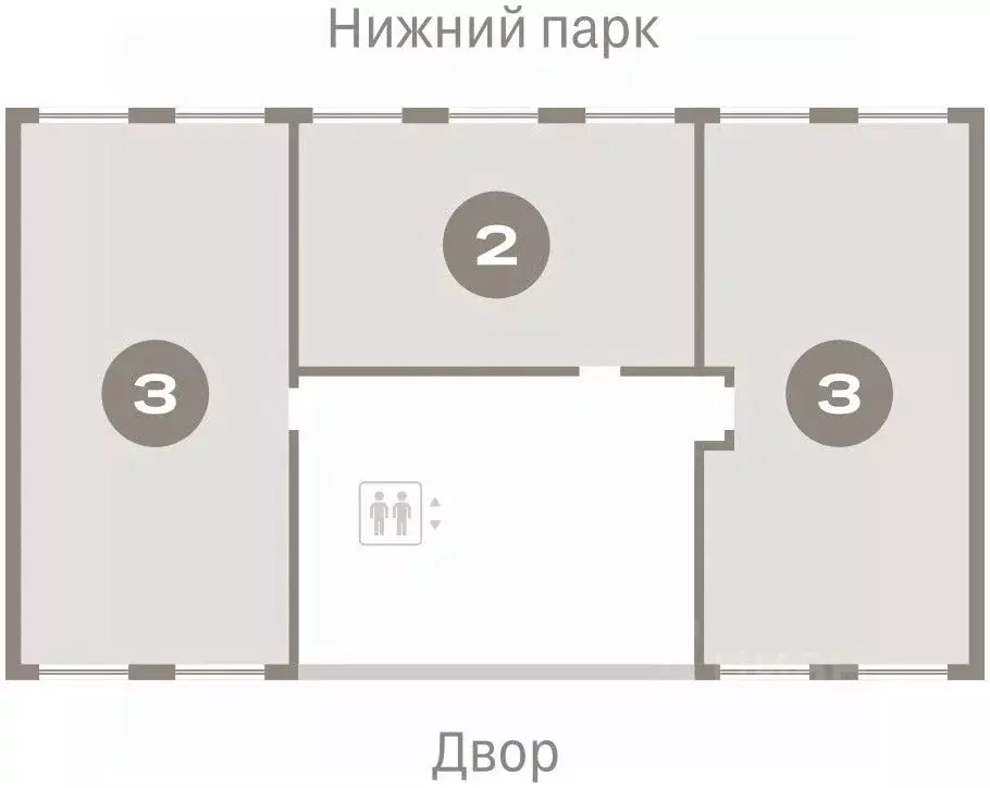 2-к кв. Липецкая область, Липецк пл. Петра Великого, 1 (100.67 м) - Фото 1