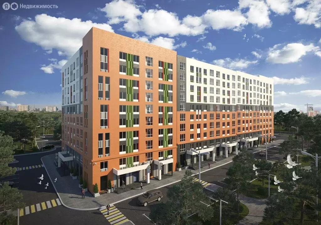 1-комнатная квартира: Рыбное, Перспективная улица, 4 (41.7 м) - Фото 0