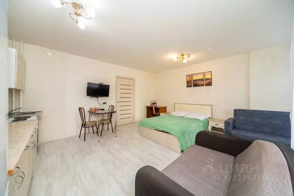 Студия Пермский край, Пермь ул. Крылова, 15 (32.0 м) - Фото 1