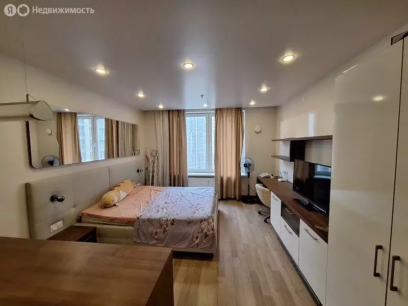 Квартира-студия: Санкт-Петербург, улица Хошимина, 16А (27.6 м) - Фото 0