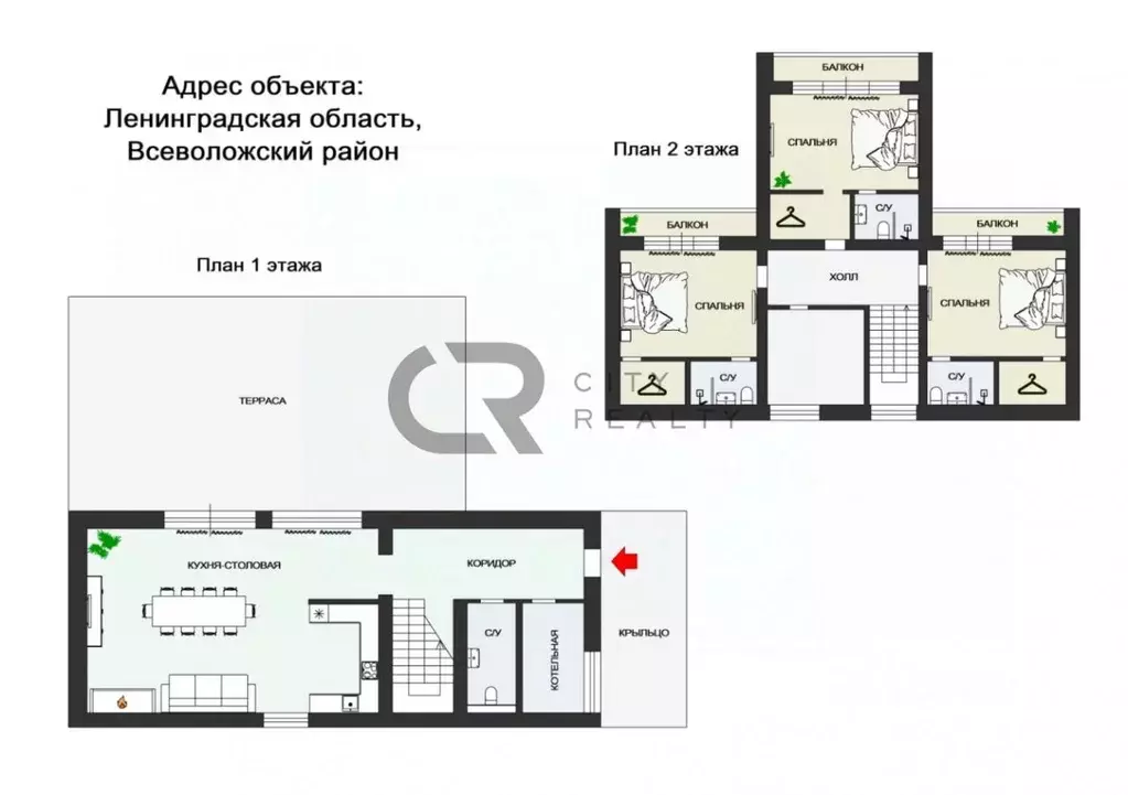 Дом в Ленинградская область, Всеволожский район, Колтушское городское ... - Фото 2