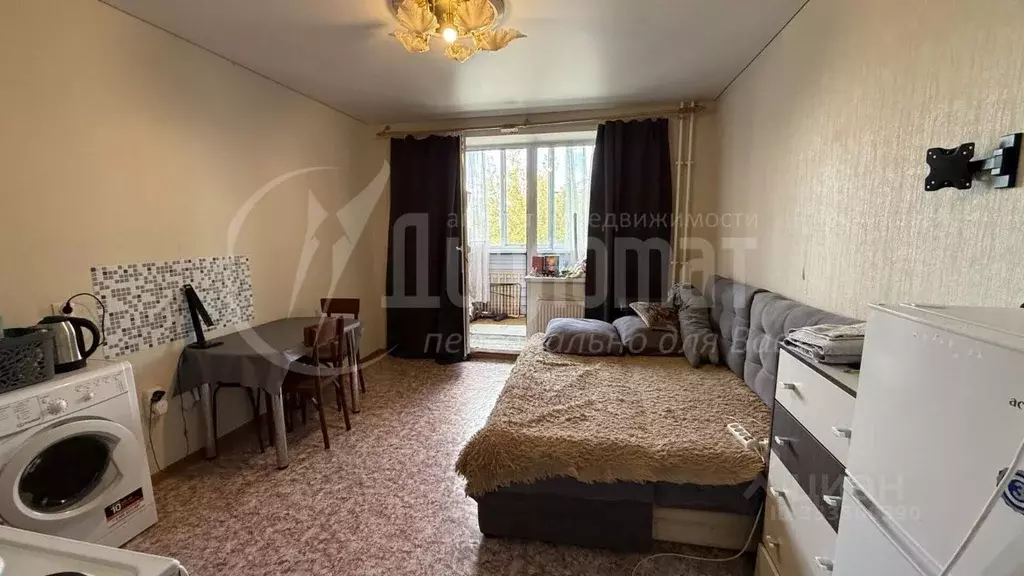 Студия Курганская область, Курган ул. Калинина, 107 (21.3 м) - Фото 2