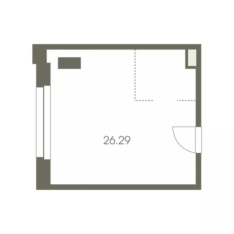 Офис (26.29 м) - Фото 1