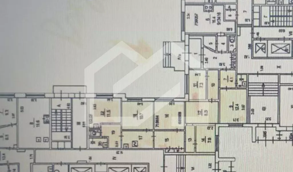 Помещение свободного назначения в Москва Рублевское ш., 44К1 (105 м) - Фото 2