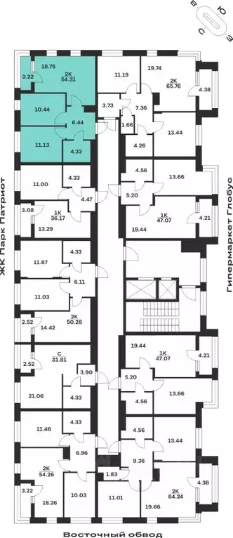 2-к кв. Тульская область, Тула городской округ, с. Осиновая Гора ул. ... - Фото 2