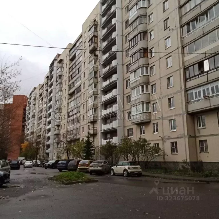 2-к кв. Санкт-Петербург ул. Дмитрия Устинова, 4К1 (51.9 м) - Фото 1