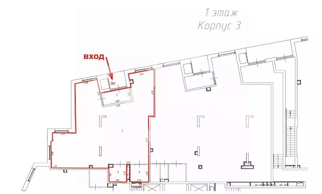 Торговая площадь в Москва ул. Красного Маяка, 26А (131 м) - Фото 2